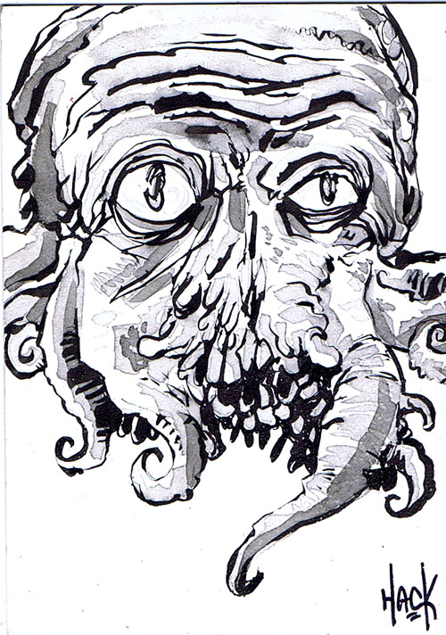 War of the Worlds sketchcard 23