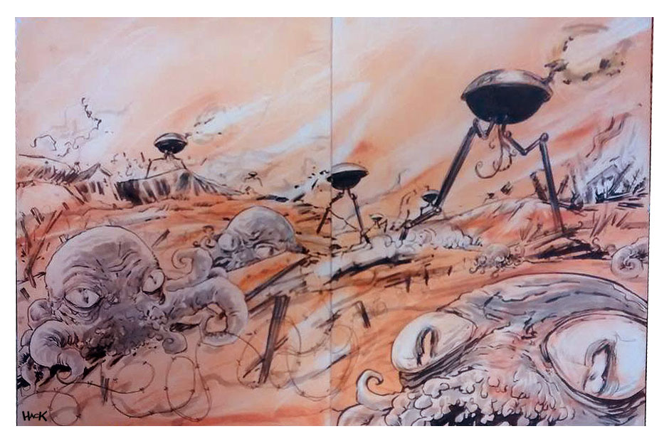 War of the Worlds convention sketch