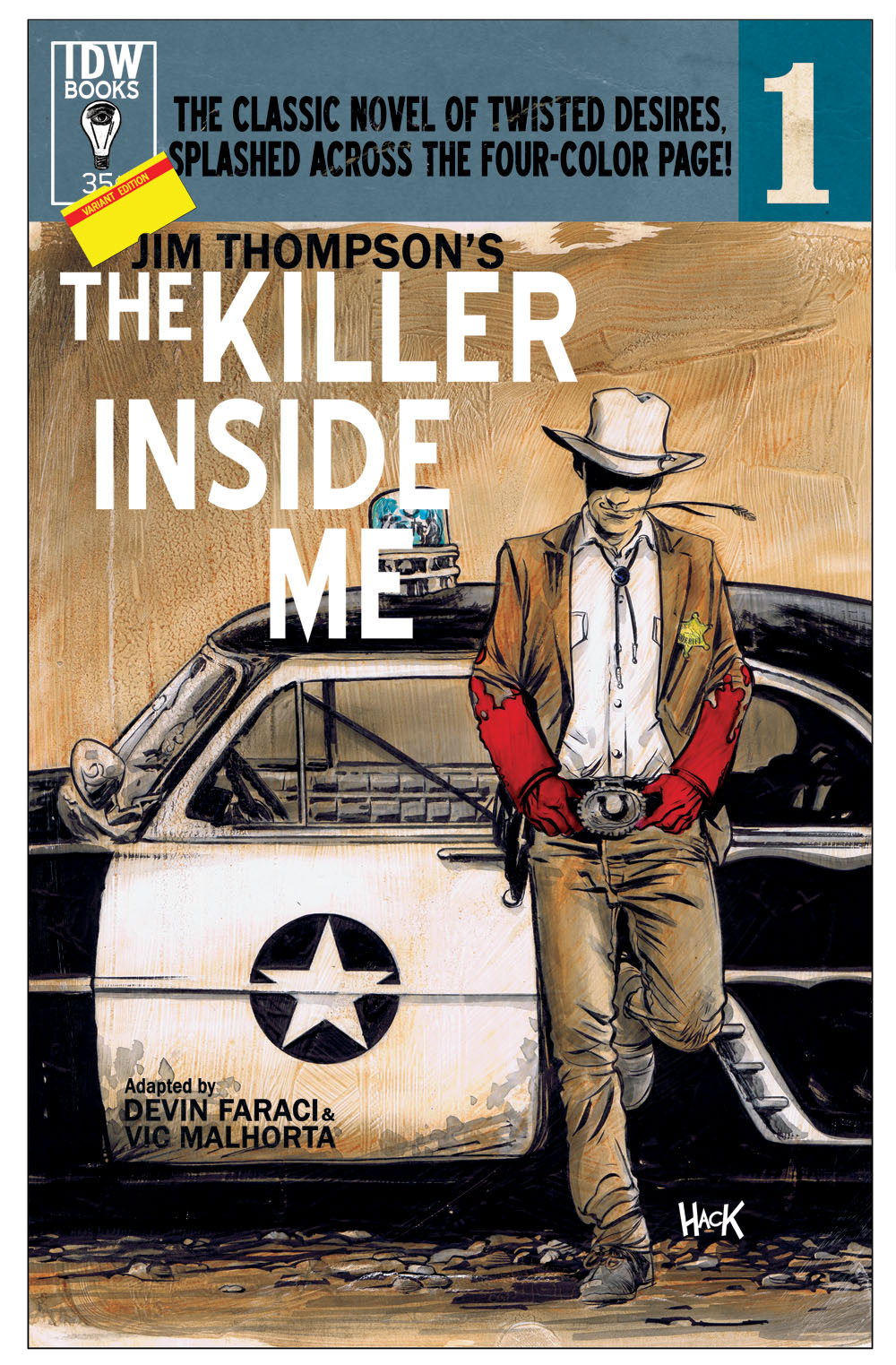 The Killer Inside Me #1 Variant Cover.