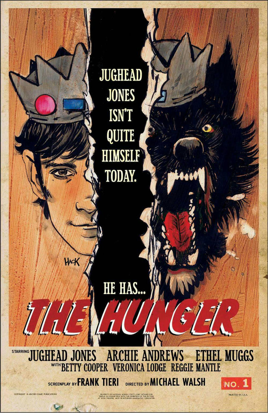 Jughead: The Hunger variant cover 