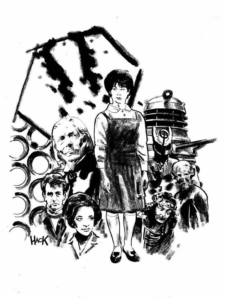 Doctor Who: Children of Time Susan illustration by RobertHack