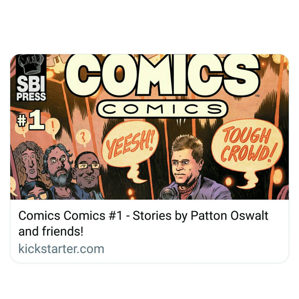 Comics Comics kickstarter is live! by RobertHack