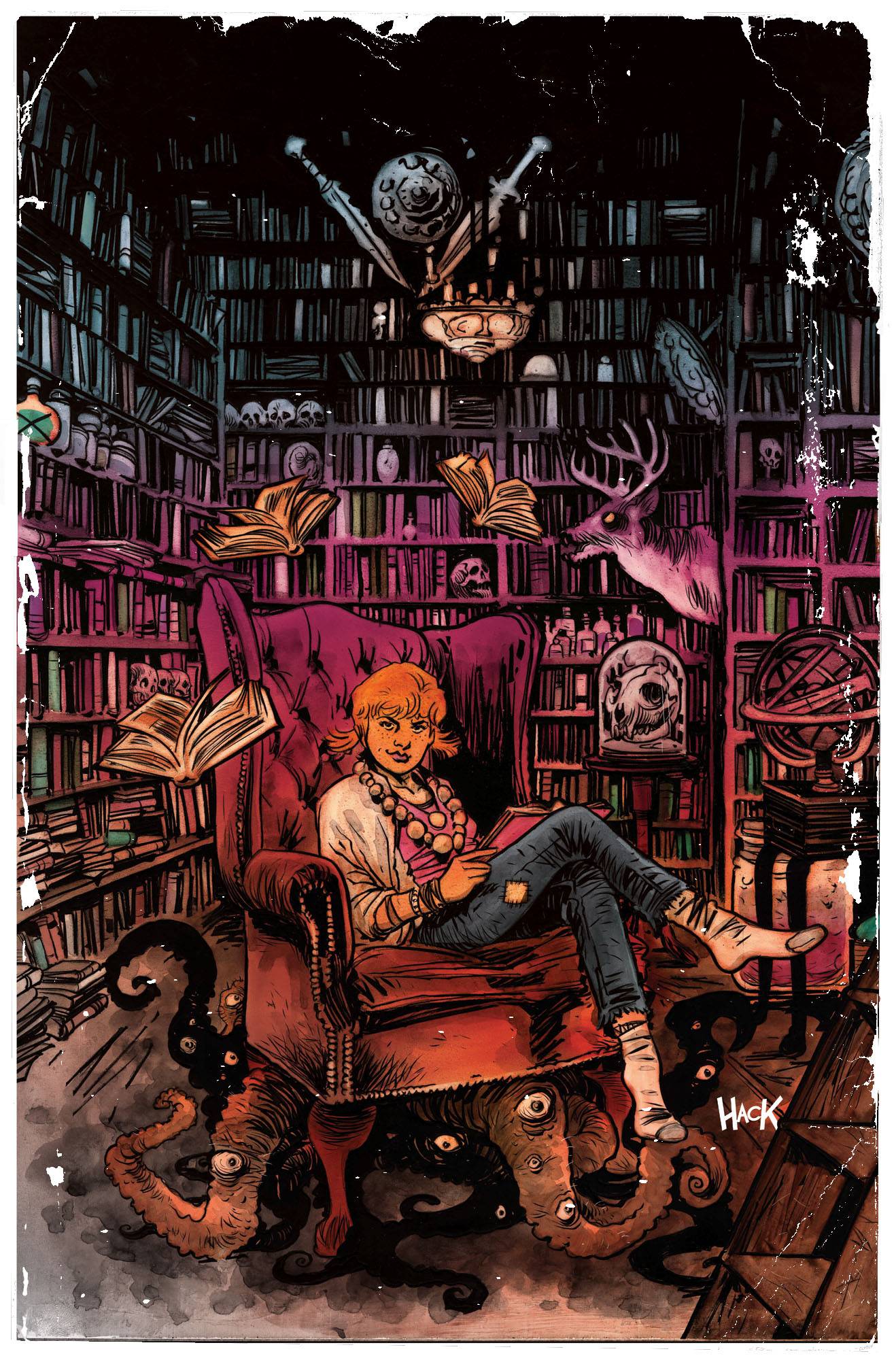 The Cursed Library Free Comic Book Day by RobertHack on DeviantArt