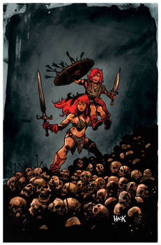 Unbreakable Red Sonja #5 cover