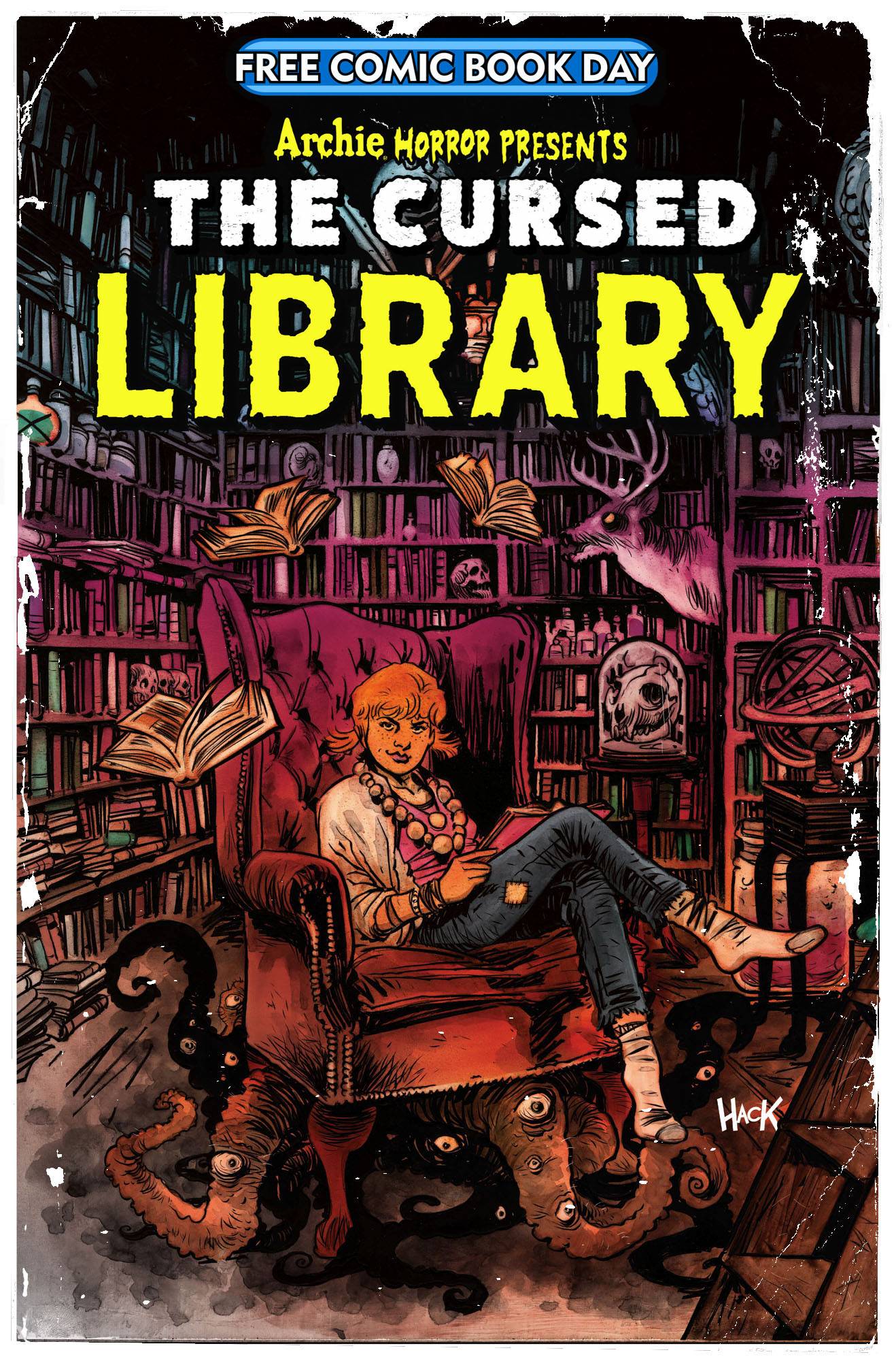 The Cursed Library #1 cover by RobertHack on DeviantArt