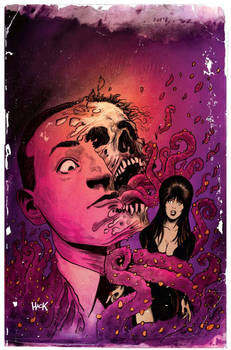 Elvira meets H.P. Lovecraft #1 cover