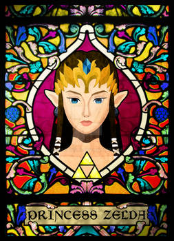 Stained Glass Zelda