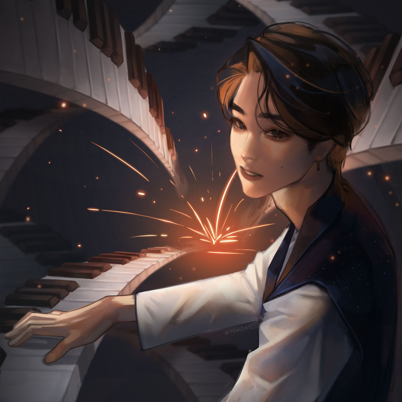 Creative Genius Deviantart the genius makes music by yoko9tci on DeviantArt
