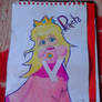 my drawing of peach