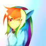 rainbow dash human