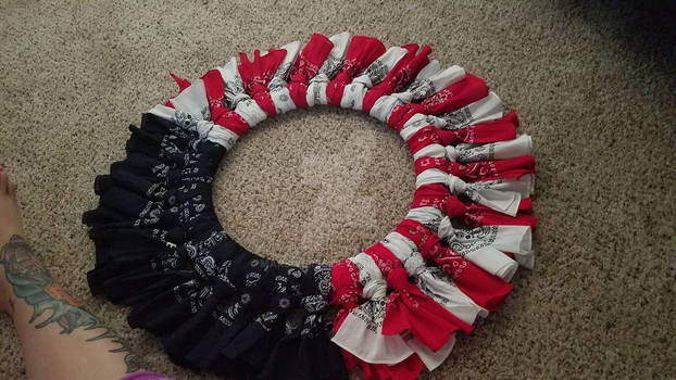 DIY Patriotic Wreath