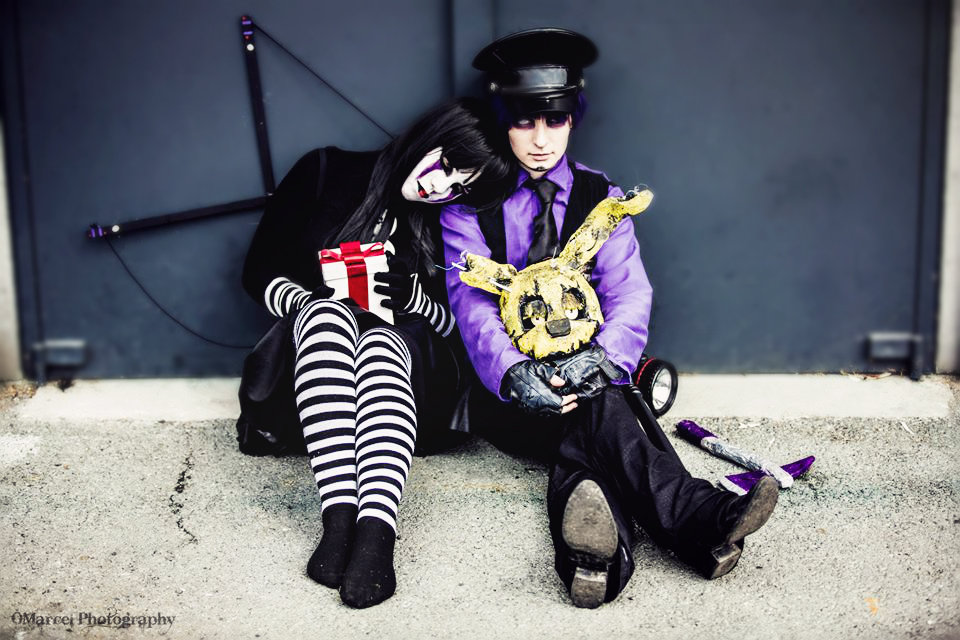 Purple Guy and Puppet - FNAF cosplay by AlicexLiddell on DeviantArt