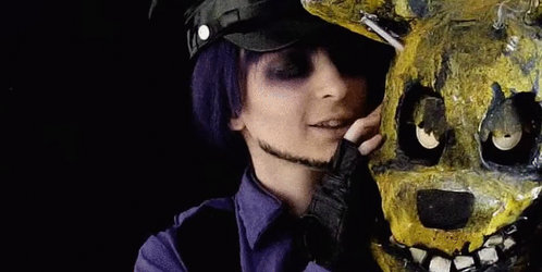 Purple guy cosplay - Gif
