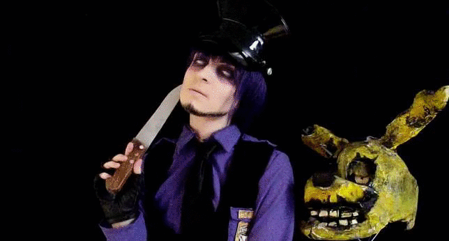 Purple Guy Gif Cosplay 2 By Alicexliddell On Deviantart Purple Guy Gif Cosplay 2 By Alicexliddell On Deviantart