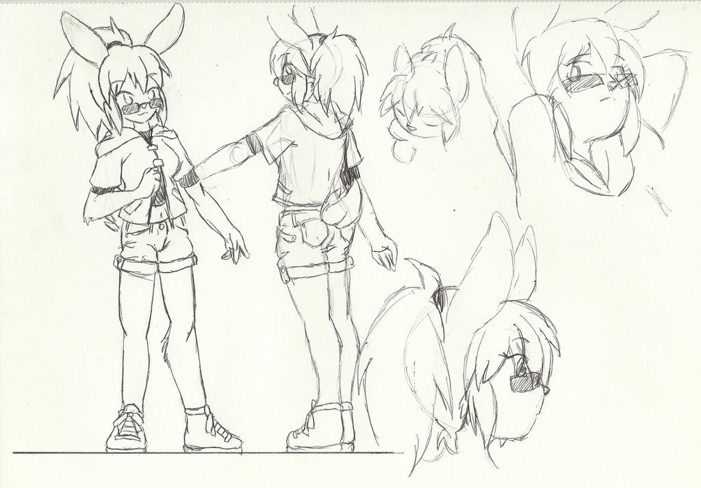 Roz profile sketch by StudioPNI on DeviantArt