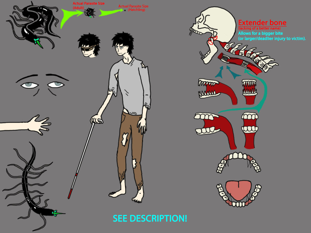 Specimen Five (Animated) (First Stage) by TopsyTriceratops on DeviantArt