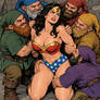 Wonder Woman Peril - Captured By Hungry Dwarfs
