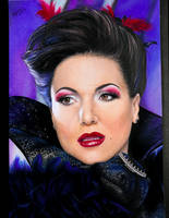 Drawing Evil Queen (Once Upon a Time)