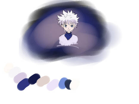 Killua - Fanart [Paint tool SAI]