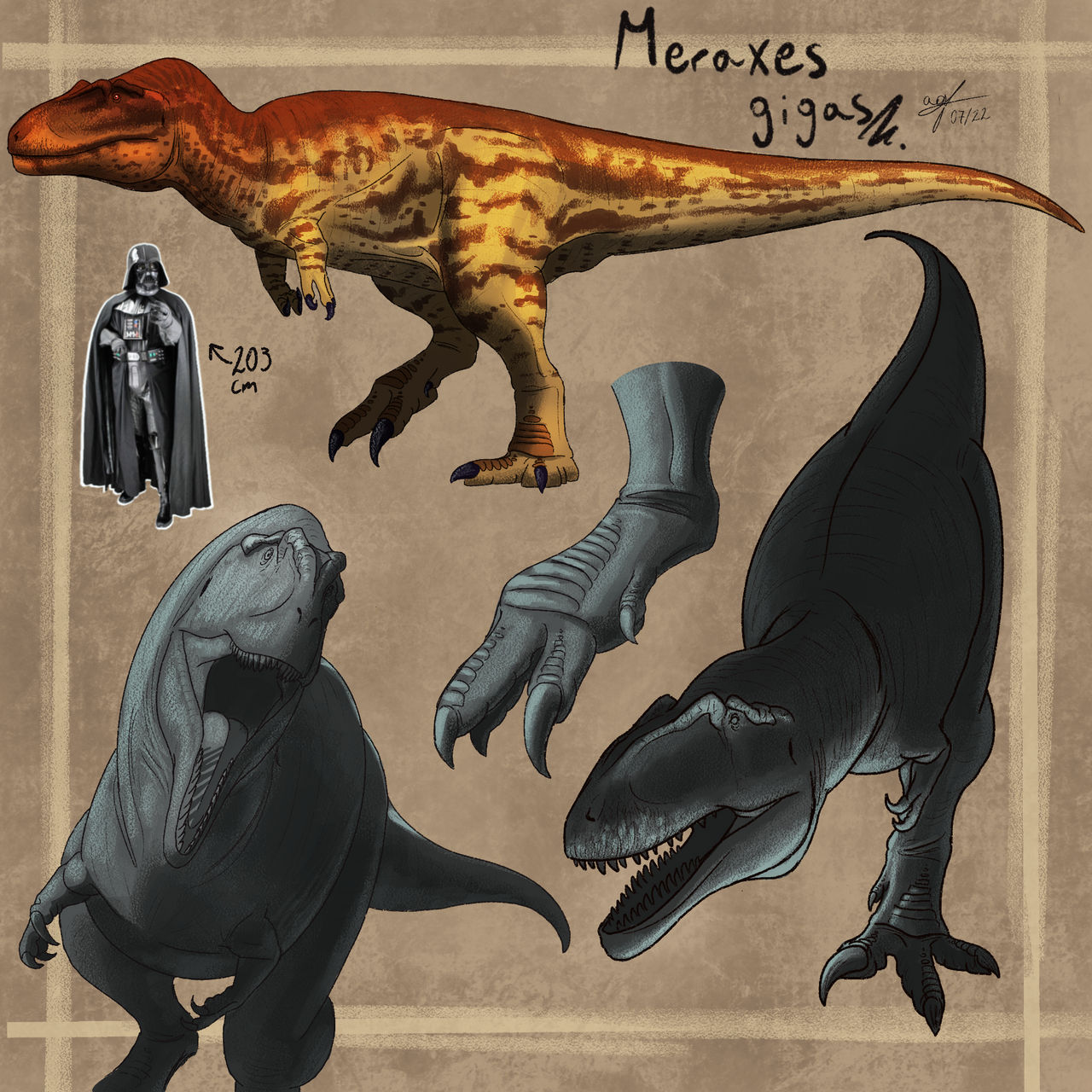 Meraxes gigas by allotyrannosaurus on DeviantArt