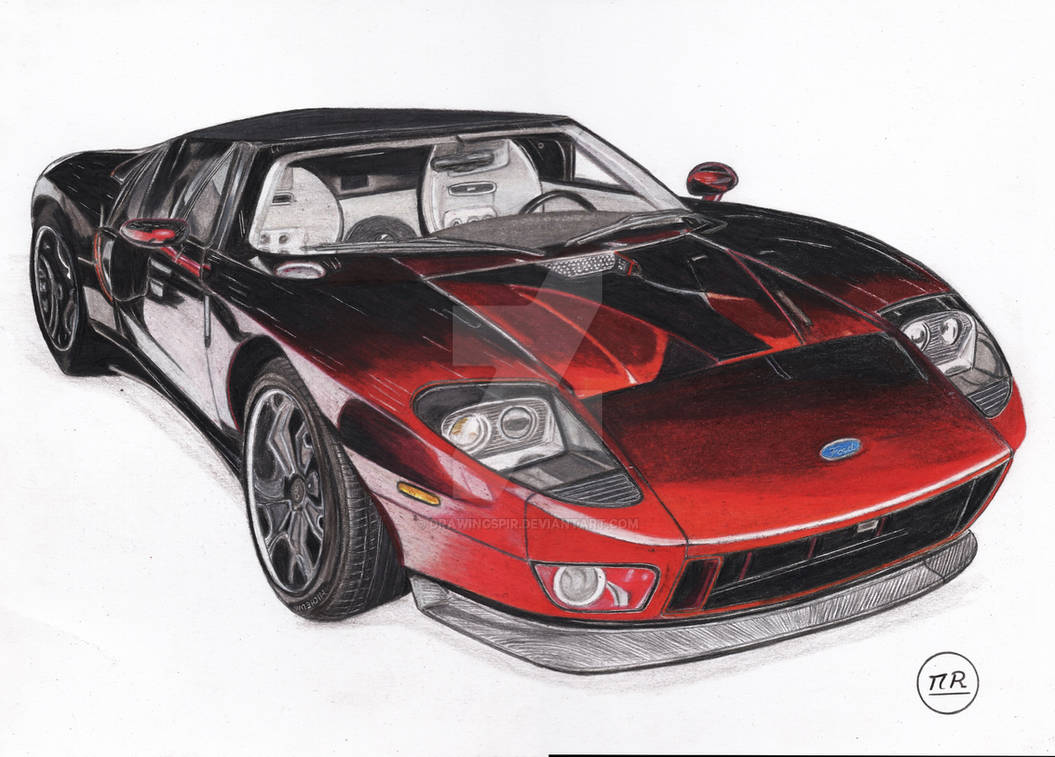 Ford Gt R Drawing Ford GT1 by DrawingsPiR on DeviantArt