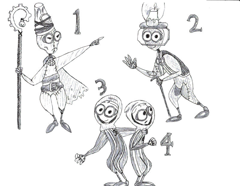 9 Characters by The9Club on DeviantArt