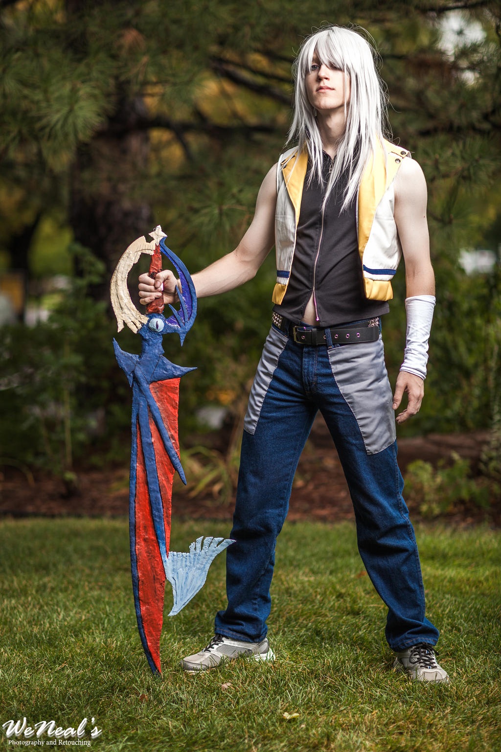 Riku and his Keyblade