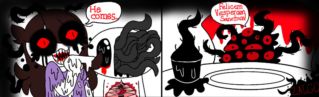 Zalgo Inflation Zalgo Comic Edit by Kristendo on DeviantArt