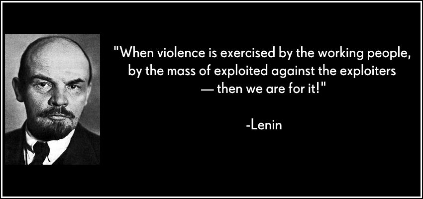 Lenin on Violence by mclj10 on DeviantArt