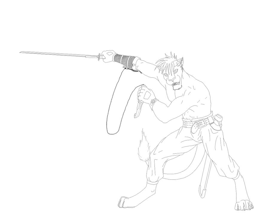 Marupa - New Design - Lineart by Marupa