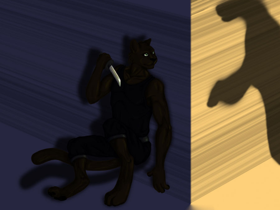 Feline Assassin by Marupa