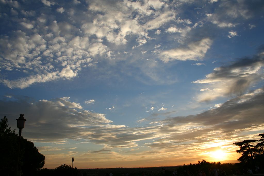 Atardecer Templo Debod III