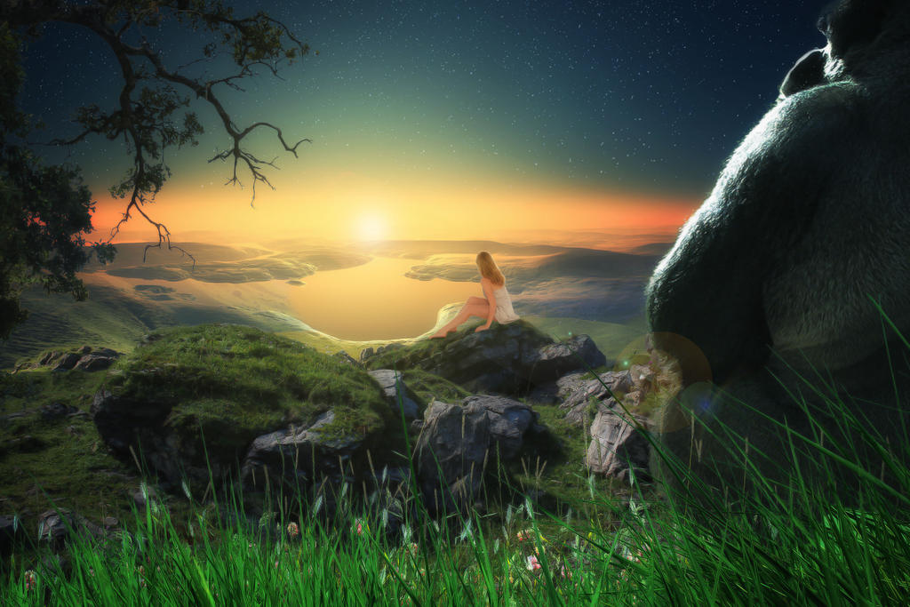 Looking-the-Sunset by apelaths Looking-the-Sunset by apelaths