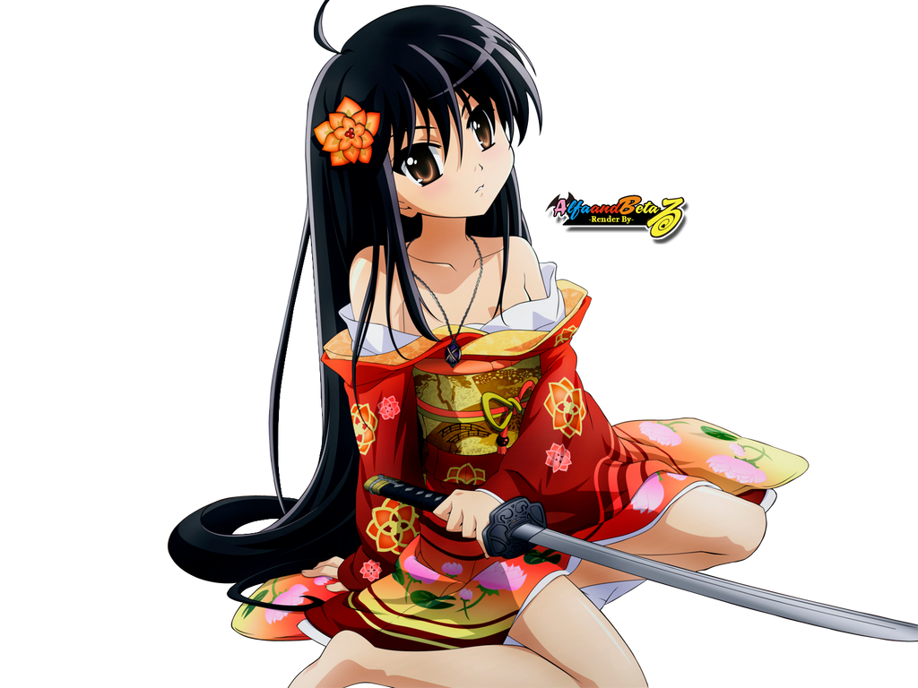 Shana ~Render by alfaandbeta on DeviantArt