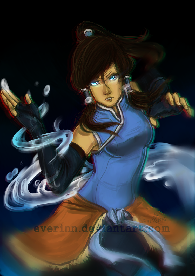 Avatar Korra by Evurinn