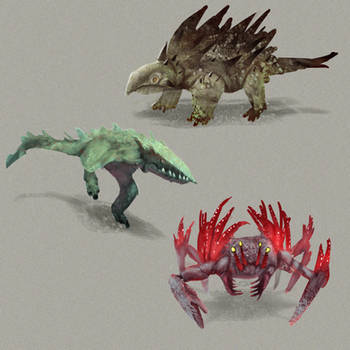 Creature sketches 1