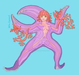 Fern the Dendrogaster Monster Girl