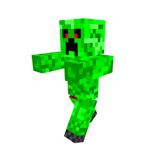 Minecraft Creeper Skin Png