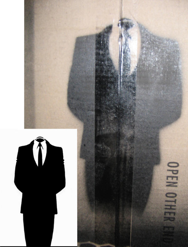 Suit Stencil