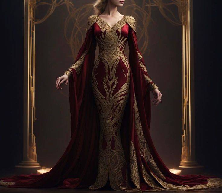 Robes fitting for a Queen