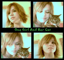 One Girl And Her Cat