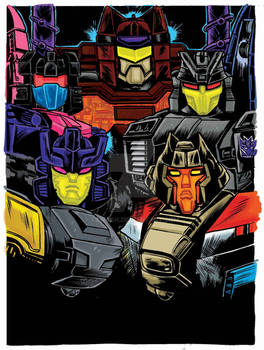 Botcon 2015 Transformers Subscription Card Art