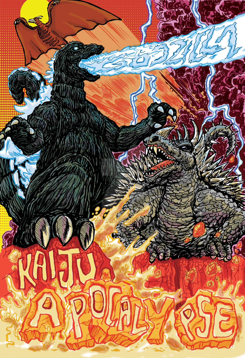 Godzilla Kaiju Apocalypse Cover