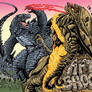 Godzilla vs Muto Prime Art