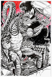 Kaiju Ishoo Five Cover ReDraw