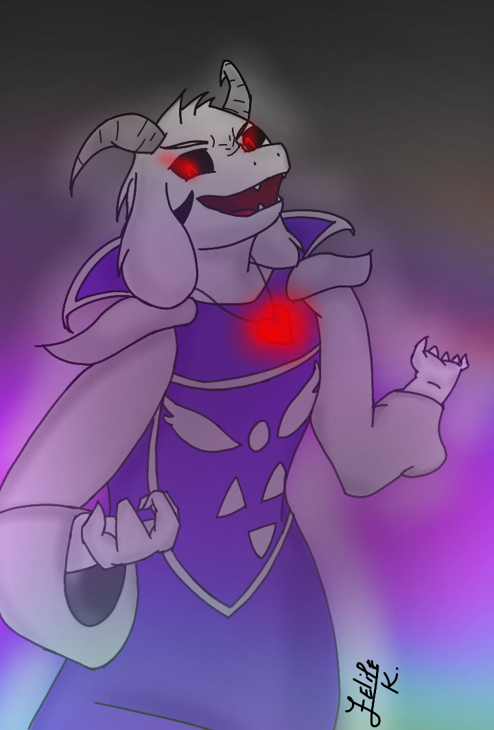 Hyperdeath Asriel Dreemurr (God of Hyperdeath) fanart's by okfk777 on DeviantArt