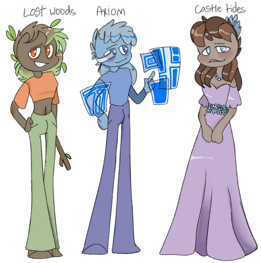 Fe2 characters 1 by P0nyIsL-me on DeviantArt