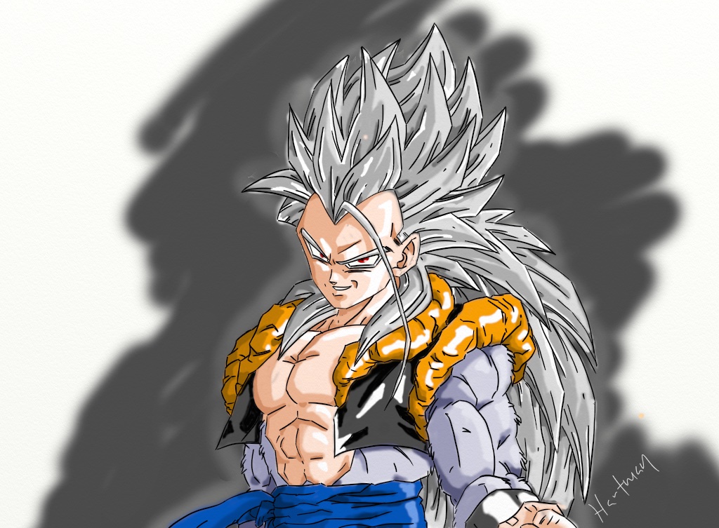 Gogeta ssj5 by iketababue on DeviantArt