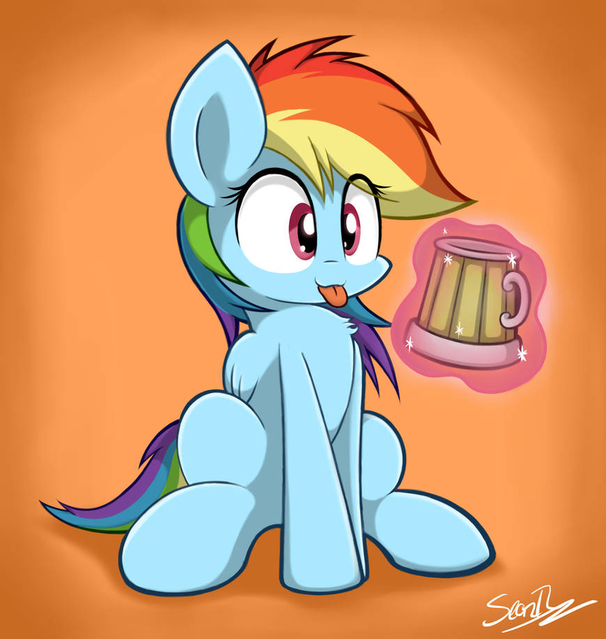 Dashie Want Cider by sheandog