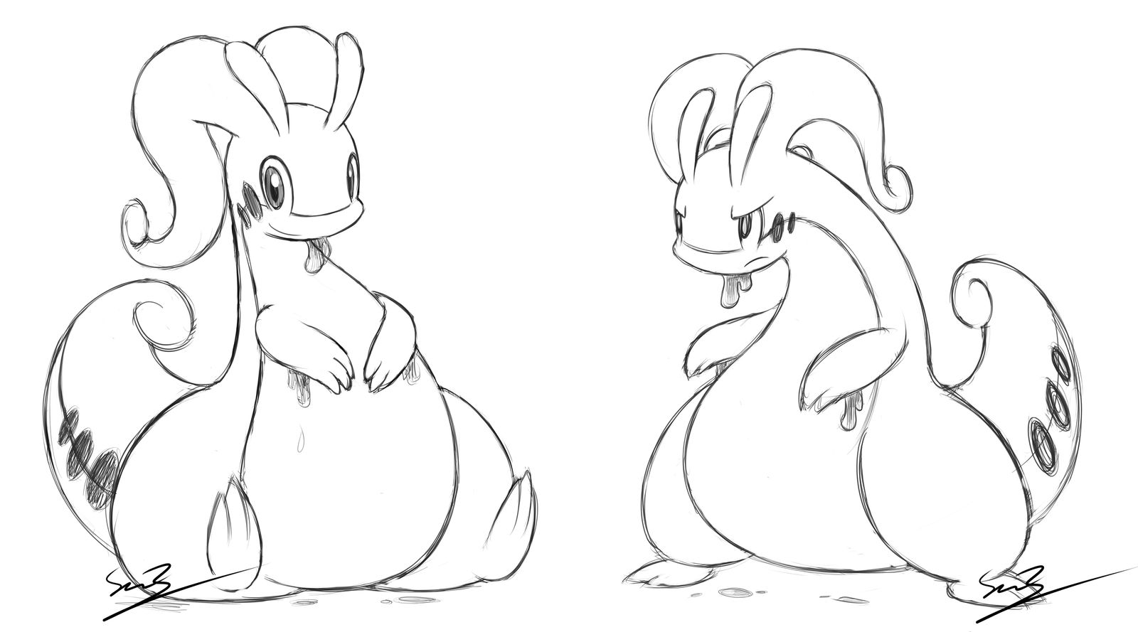 Goodra Sketches